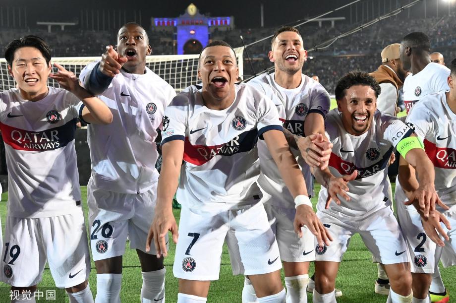 歐洲杯2024：歐冠-姆巴佩2球 巴黎客場(chǎng)4-1總分6-4逆轉(zhuǎn)巴薩進(jìn)4強(qiáng)